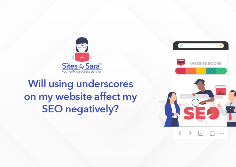 Will using underscores on my website affect my SEO negatively?